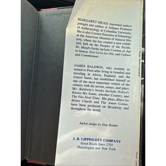 A Rap on Race - Margaret Mead & James Baldwin - 1971 First Edition - Picture 6 of 6